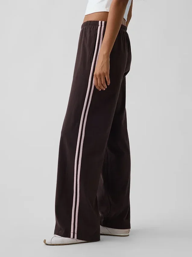 Pantaloni da tuta in tessuto pesante dal taglio comodo