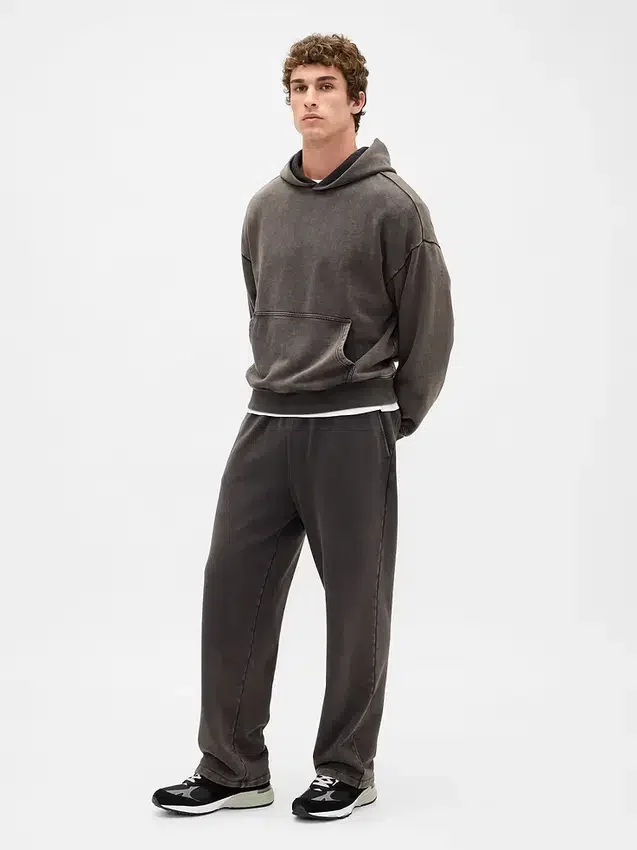 Pantaloni della tuta da adulto, pesanti e dal taglio comodo