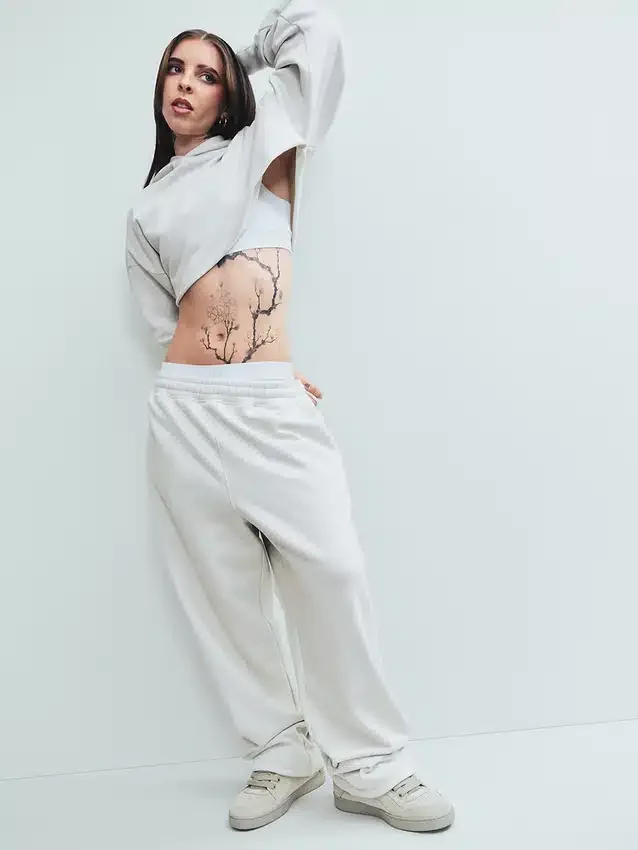 Pantaloni della tuta da adulto, pesanti e dal taglio comodo
