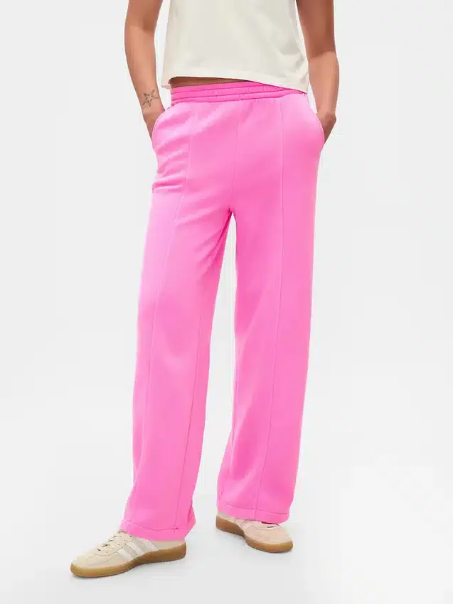 Pantaloni della tuta dritti con cuciture Vintagesoft
