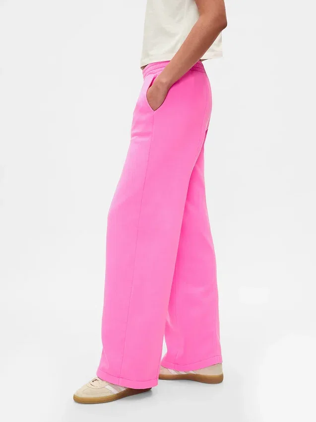 Pantaloni della tuta dritti con cuciture Vintagesoft