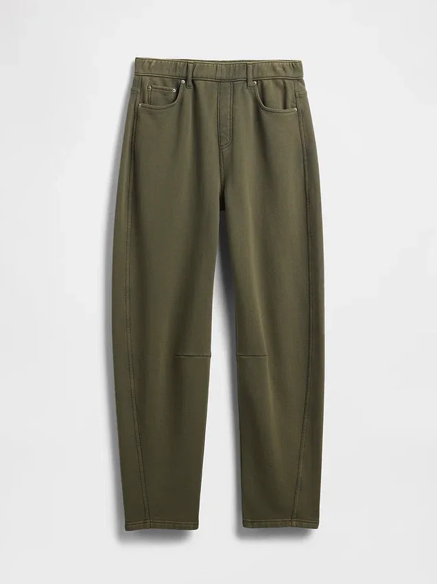 Pantaloni della tuta in felpa francese pesante