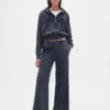 Pantaloni della tuta larghi con logo Vintagesoft