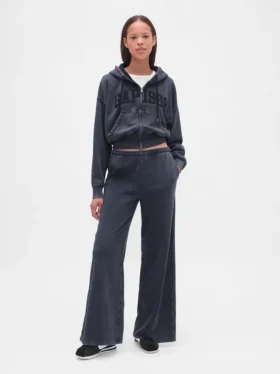 Pantaloni della tuta larghi con logo Vintagesoft