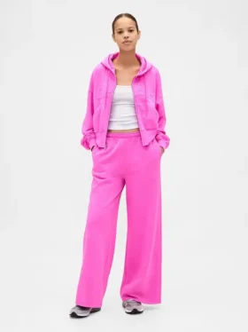 Pantaloni della tuta larghi con logo Vintagesoft