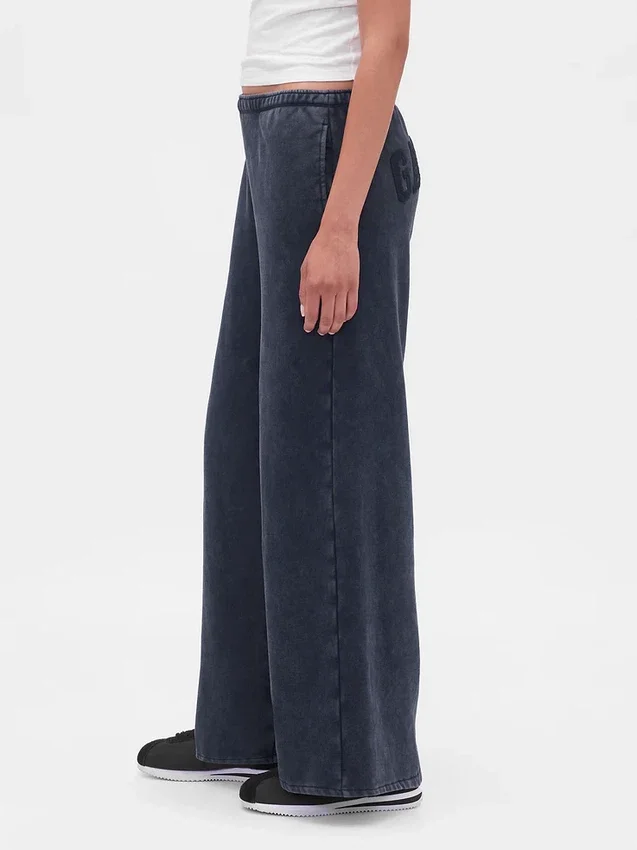 Pantaloni della tuta larghi con logo Vintagesoft