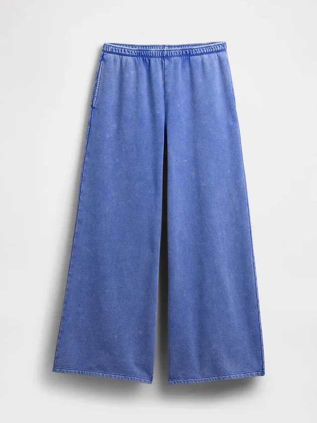 Pantaloni della tuta larghi con logo Vintagesoft