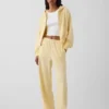 Pantaloni della tuta larghi in felpa Vintagesoft a vita media
