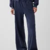 Pantaloni della tuta larghi in felpa Vintagesoft a vita media