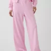 Pantaloni della tuta larghi in felpa Vintagesoft a vita media