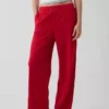Pantaloni della tuta larghi in felpa Vintagesoft a vita media