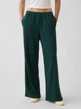 Pantaloni della tuta larghi in felpa Vintagesoft a vita media
