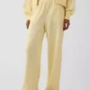 Pantaloni della tuta larghi in felpa Vintagesoft a vita media