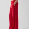 Pantaloni della tuta larghi in felpa Vintagesoft a vita media