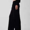 Pantaloni della tuta larghi in felpa Vintagesoft a vita media