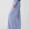 Pantaloni della tuta larghi in felpa Vintagesoft a vita media