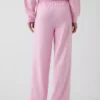 Pantaloni della tuta larghi in felpa Vintagesoft a vita media