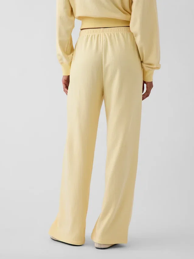 Pantaloni della tuta larghi in felpa Vintagesoft a vita media