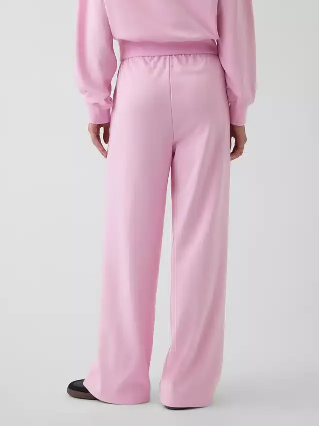 Pantaloni della tuta larghi in felpa Vintagesoft a vita media