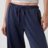 Pantaloni della tuta larghi in felpa Vintagesoft a vita media