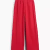 Pantaloni della tuta larghi in felpa Vintagesoft a vita media