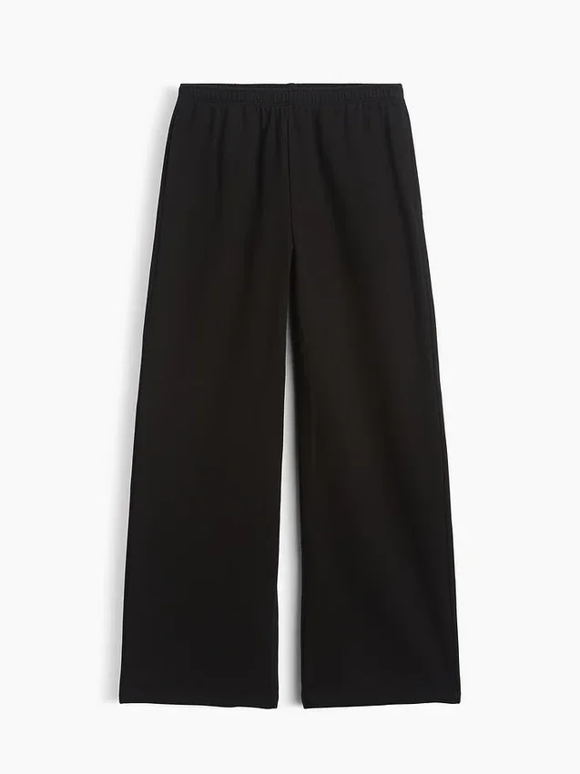 Pantaloni della tuta larghi in felpa Vintagesoft a vita media