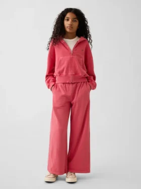 Pantaloni della tuta larghi in felpa Vintagesoft per bambini