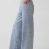 Pantaloni della tuta larghi stampati effetto Jeans