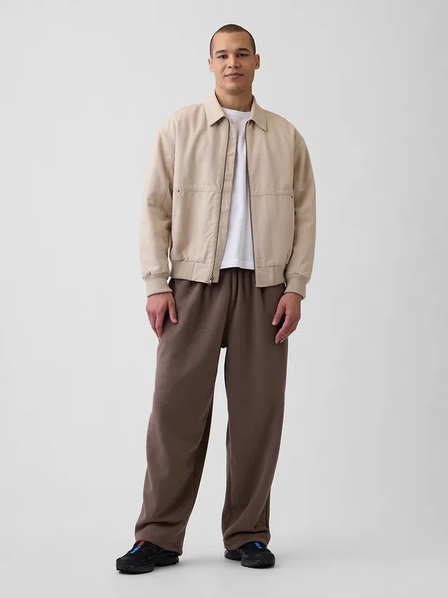 Pantaloni della tuta larghi Vintagesoft per adulti