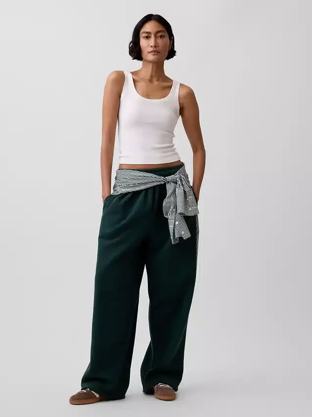 Pantaloni della tuta larghi Vintagesoft per adulti
