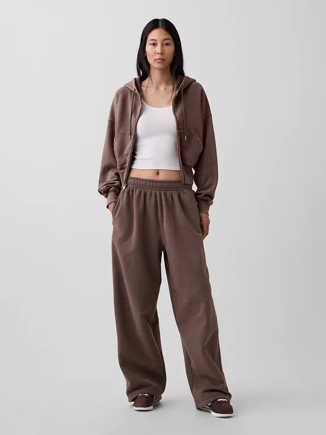 Pantaloni della tuta larghi Vintagesoft per adulti