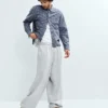 Camicia Oxford dal taglio rilassato e orlo dritto