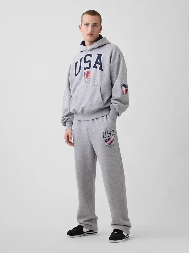Pantaloni della tuta pesanti Team USA per adulti