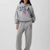 Pantaloni della tuta pesanti Team USA per adulti