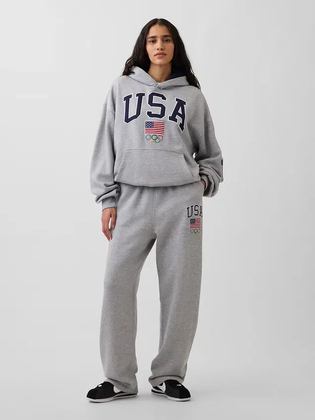 Pantaloni della tuta pesanti Team USA per adulti