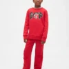 Pantaloni della tuta slim da bambino con logo