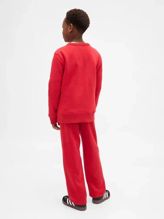 Pantaloni della tuta slim da bambino con logo