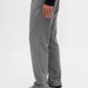 Pantaloni dritti dal taglio morbido in misto lana