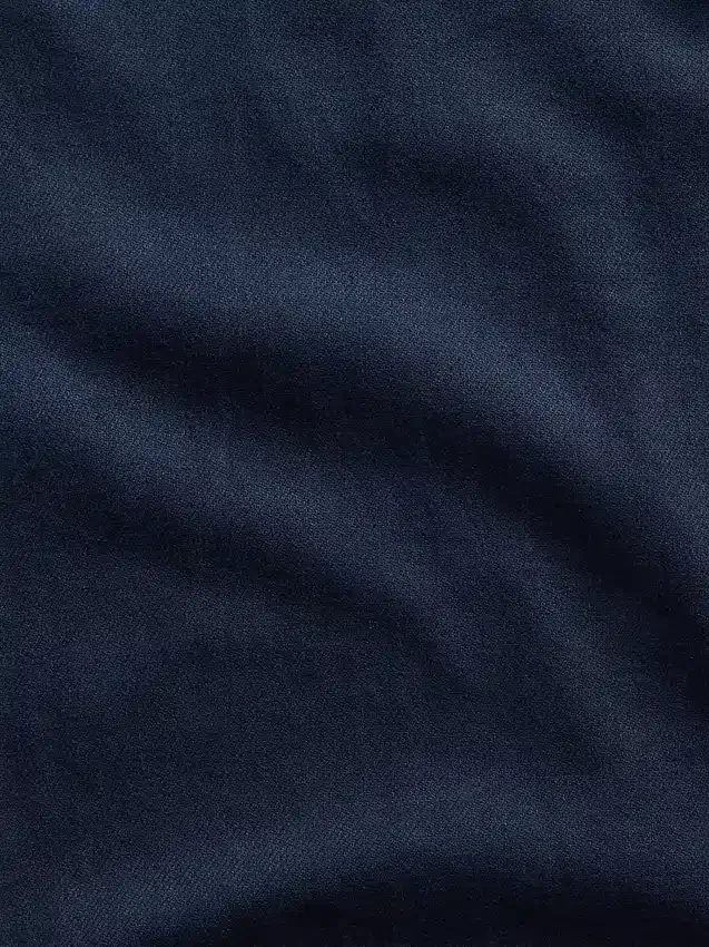 Pantaloni dritti dal taglio morbido in misto lino e cotone