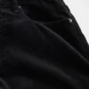 Pantaloni dritti dal taglio morbido in velluto a coste