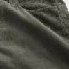Pantaloni dritti dal taglio morbido in velluto a coste