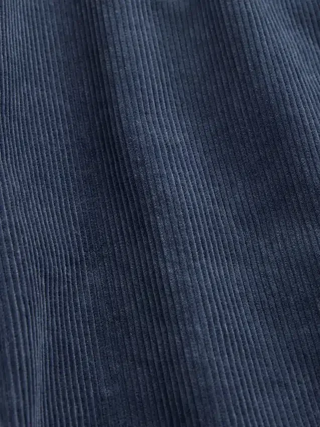 Pantaloni dritti dal taglio morbido in velluto a coste
