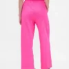 Pantaloni dritti in tessuto pesante
