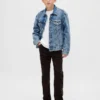Pantaloni dritti in velluto a coste per bambini "90S Original"