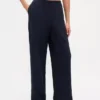 Pantaloni Easy a gamba larga