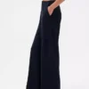 Pantaloni Easy a gamba larga