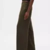 Pantaloni Easy a gamba larga