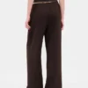 Pantaloni Easy a gamba larga