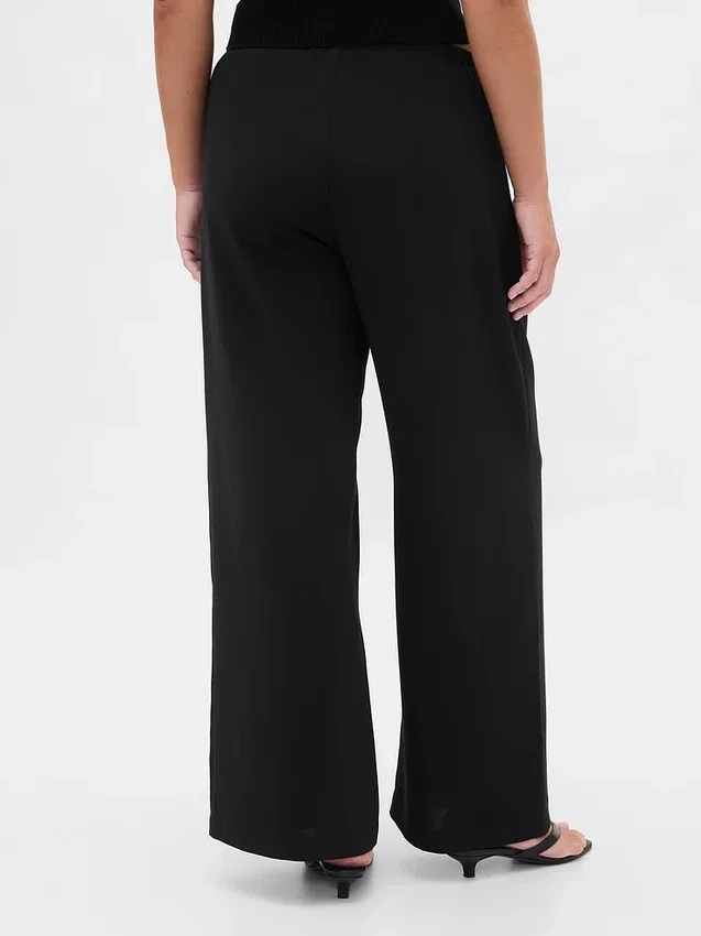 Pantaloni Easy a gamba larga