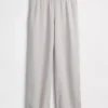 Pantaloni Easy a gamba larga